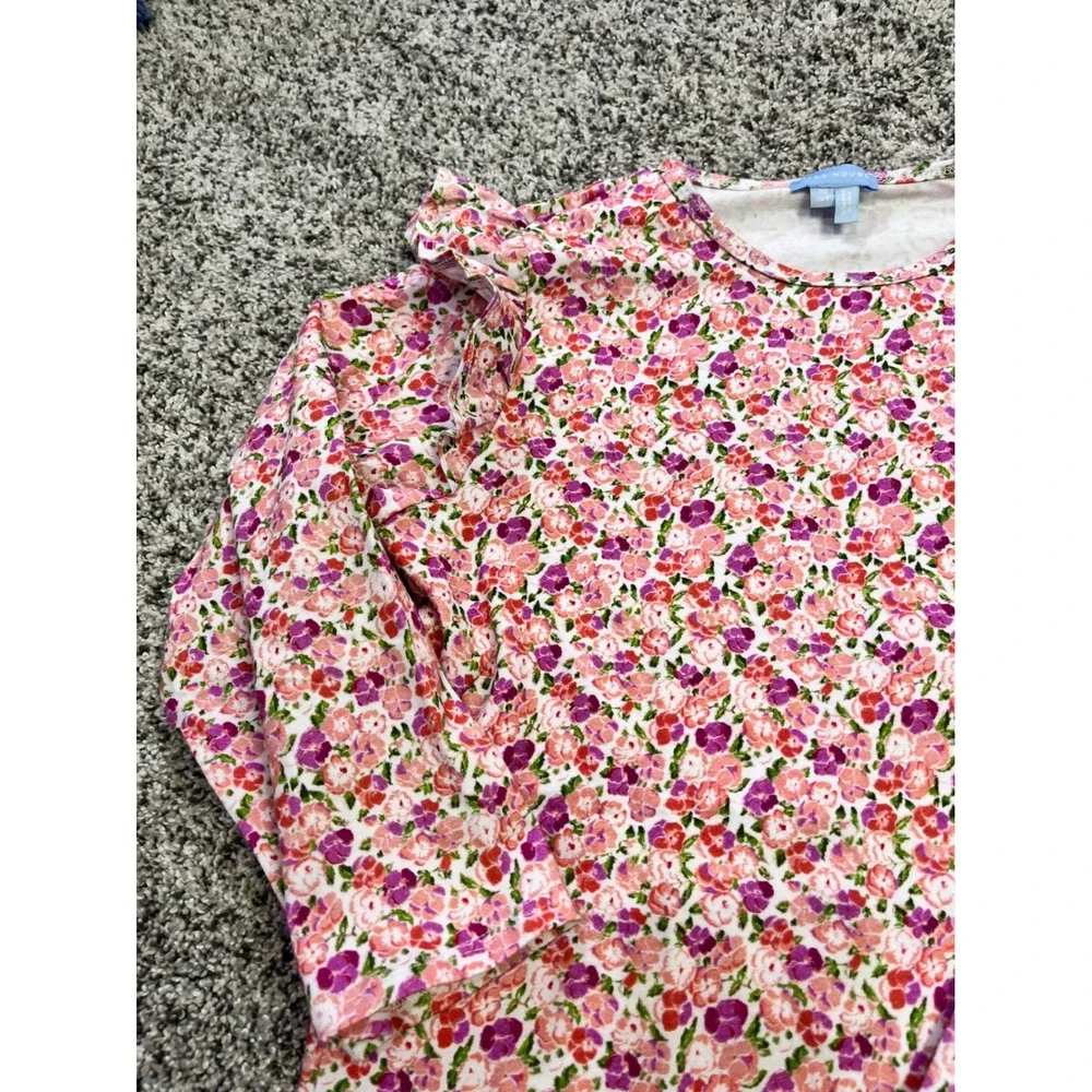 Hill House Kids Lounge Set‎ Sweats NEW Floral Print Long Sleeve Pants Size 12Y
